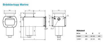 Pahlen Overflow Marine for linerbasseng