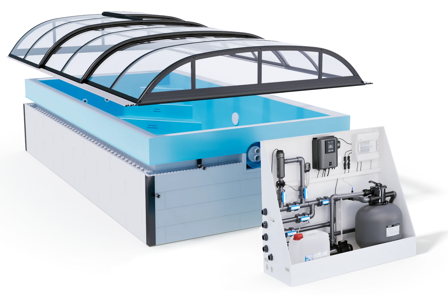 ThermoPP BASSENGPAKKE QBIG 3,5×7