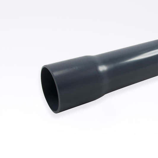 PVC-rör PN10 med muff – 5 meter