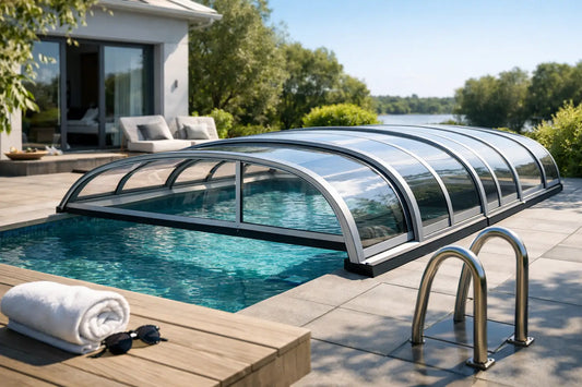 Guide till måttbeställt pooltak för din pool