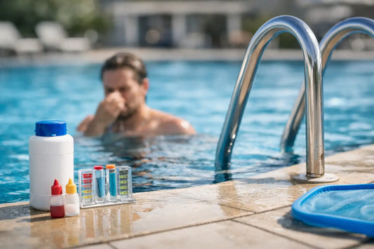 Poolvatten luktar klor - orsaker och rätt åtgärd