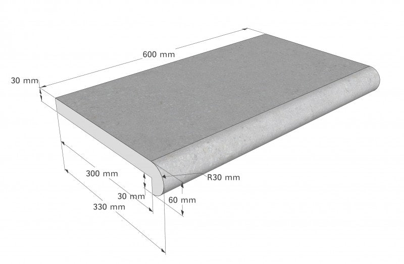 Kantsteinspakke 4×8 Natura NAPOLI-pakke