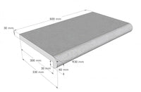 Kantsteinspakke 4×8 Natura NAPOLI-pakke