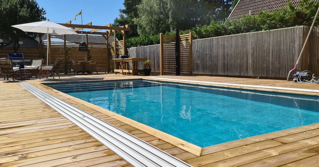 Pooltime Exclusive 12mm PP-basseng 3 x 6 x 1,5 m