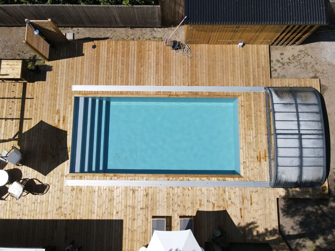 Pooltime Exclusive 12 mm PP-basseng 2,6 x 6 x 1,5 m