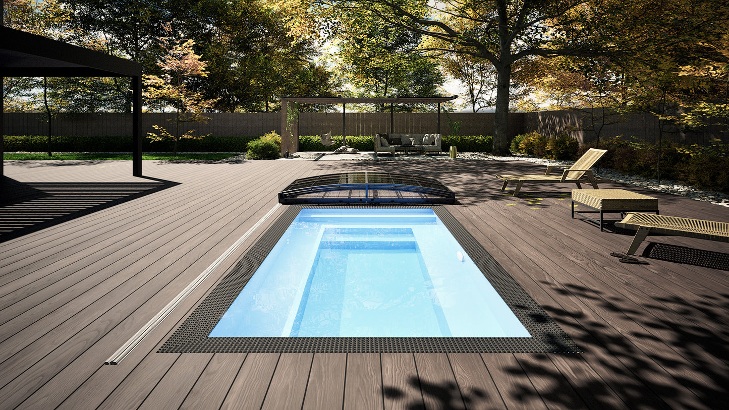 Minipool Velværebasseng 2,25 × 2,5 m