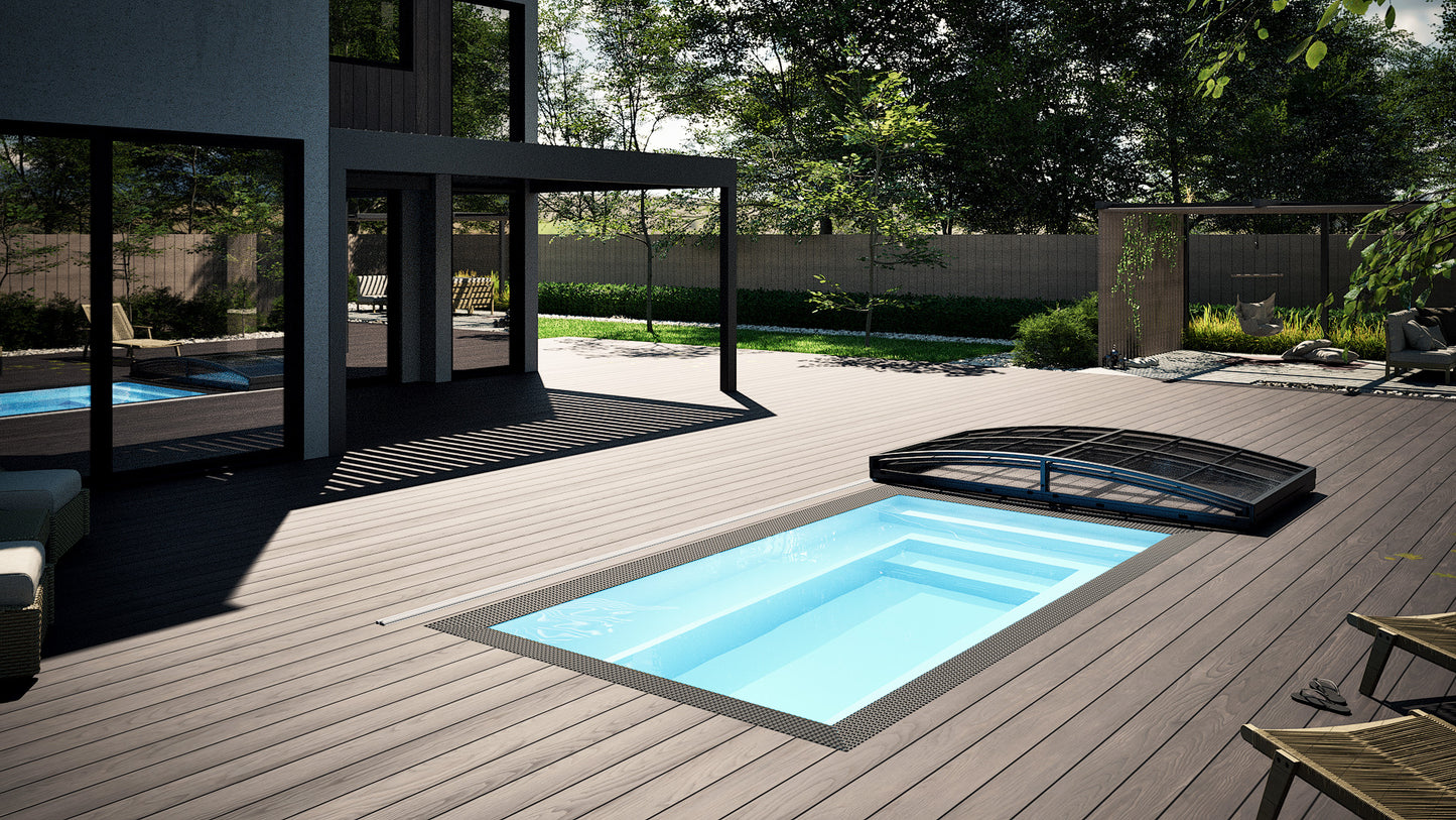 Minipool Velværebasseng 2,25 × 2,5 m