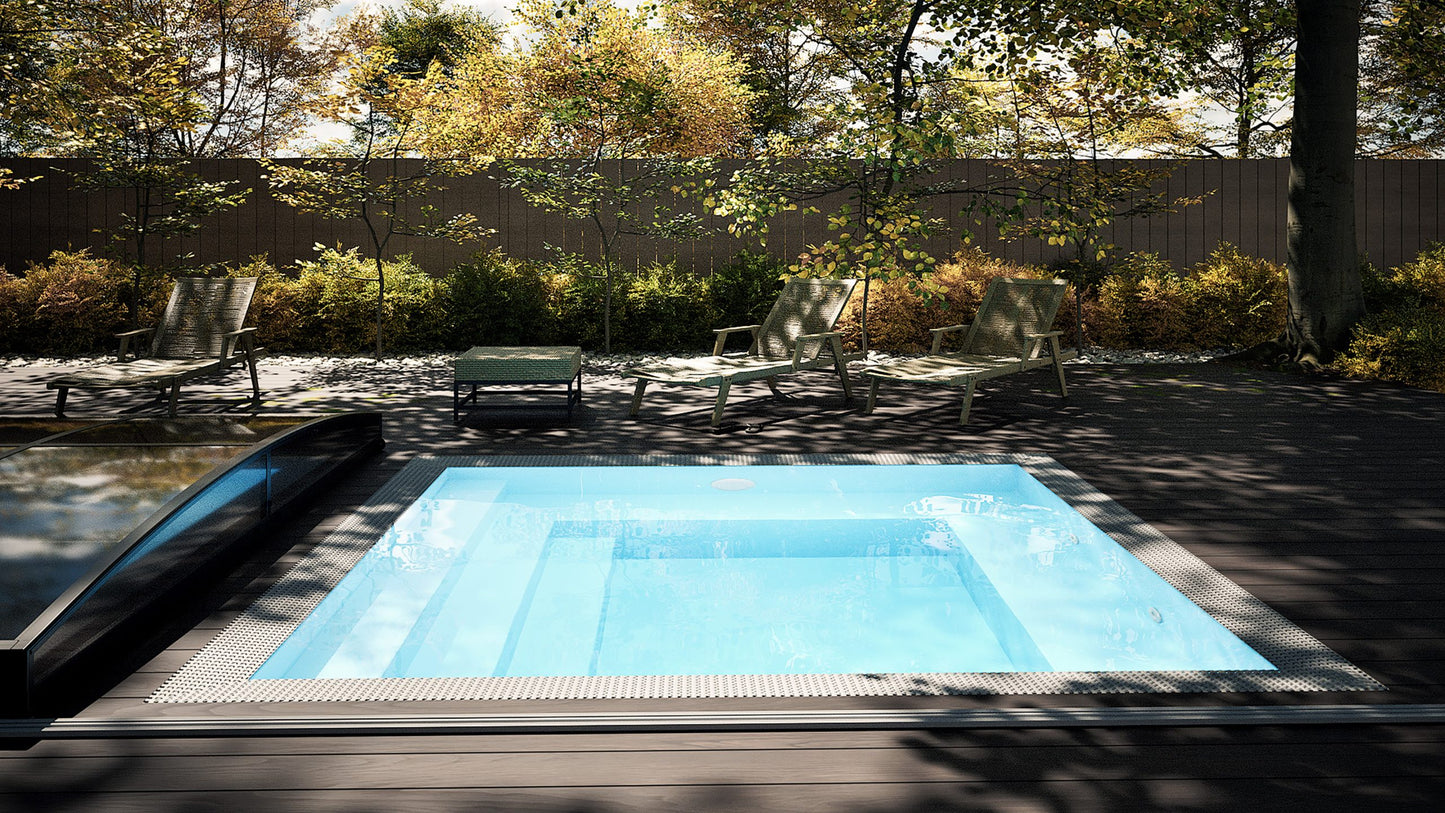 Minipool Velværebasseng 2,25 × 2,5 m