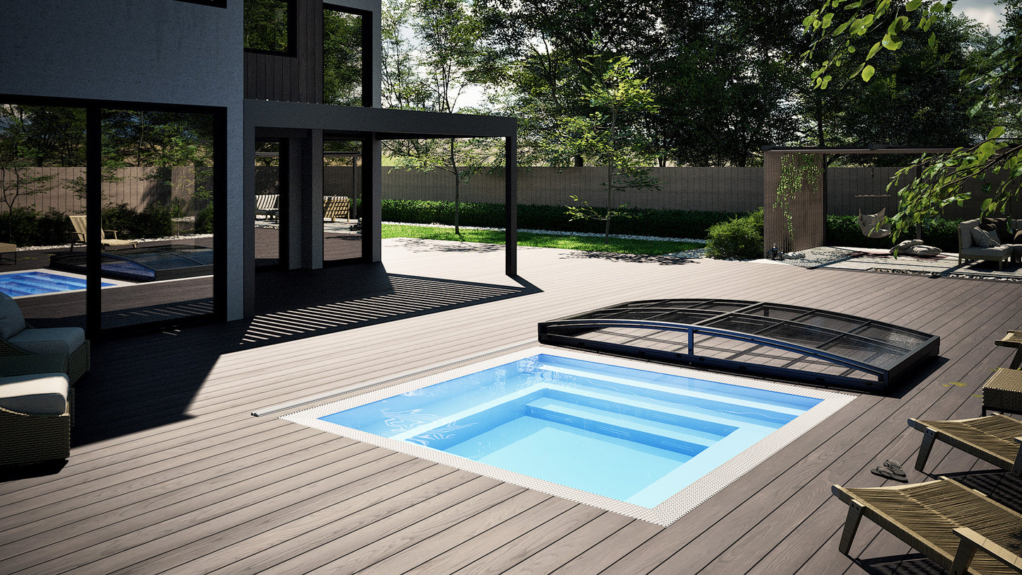 Minipool Velværebasseng 2,25 × 2,5 m