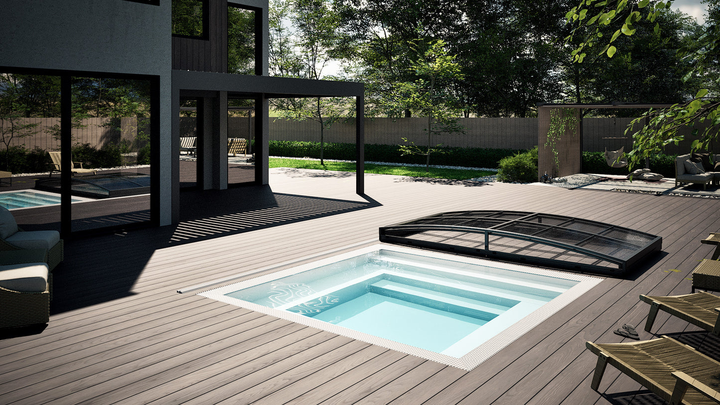 Minipool Velværebasseng 2,25 × 2,5 m