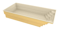 Glassfiberbasseng Aruba 800 8,20m x 3,70m x 1,50m
