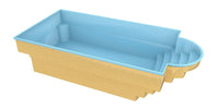 Glassfiberbasseng Aves 705 7,05m x 3,20m x 1,55m