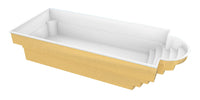 Glassfiberbasseng Aves 800 8,00m x 3,20m x 1,55m