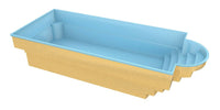 Glassfiberbasseng Aves 800 8,00m x 3,20m x 1,55m