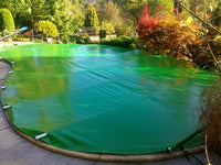 Rullbart bassengtrekk for 5×10 basseng inkl. manuell betjening