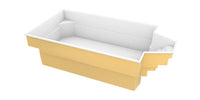 Glassfiberbasseng Grenada 600 6,00m x 3,00m x 1,52m