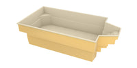 Glassfiberbasseng Grenada 600 6,00m x 3,00m x 1,52m