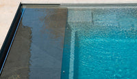 Leisurepools Cube Høyvannslinje 4×9–12 m, 1,5 m dybde