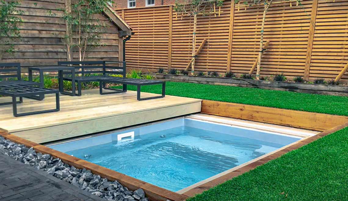 Leisurepools Fiji Plunge 2,9x2,1m, 1,35m dybde