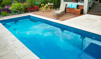 Fritidsbassenger Harmony 2,9×5–8 m, dybde 1,29–1,76 m