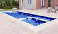 Fritidsbassenger Ubegrenset 4 × 7,90–9,14 m, 1,3–1,82 m dybde