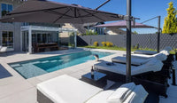Leisurepools presisjonshøyvannslinje 3,2 × 5,1–8,1 m, 1,5 m dybde
