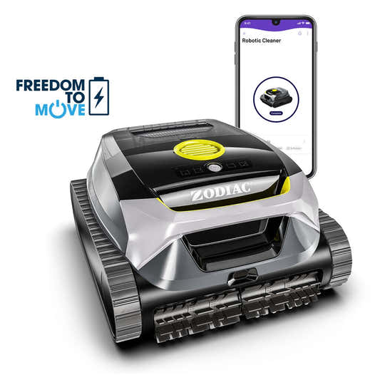 Zodiac Freedom Lite – trådløs bassengrobot – produktbilde Zodiac Freedom Lite – trådløs bassengrobot – produktbilde
