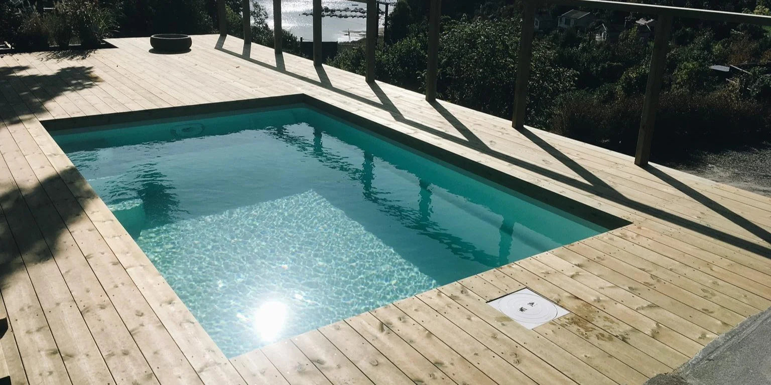 Glassfiberbasseng Victoria 4,70m x 2,70m x 1,30m