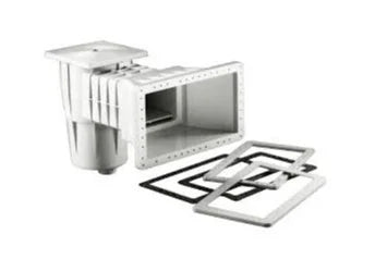 Skimmer for Thermopool 15l bred, doble pakninger, ABS
