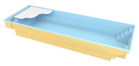 Glassfiberbasseng Bahama 11 11,10m x 3,75m x 1,50m