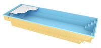 Glassfiberbasseng Bahama 11 11,10m x 3,75m x 1,50m