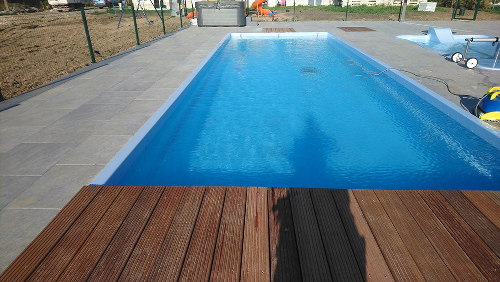 Glassfiberbasseng Bahama 11 11,10m x 3,75m x 1,50m