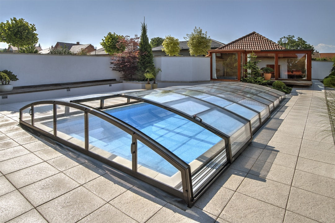Bassengtrekk Infinity 4×8 Klar plast