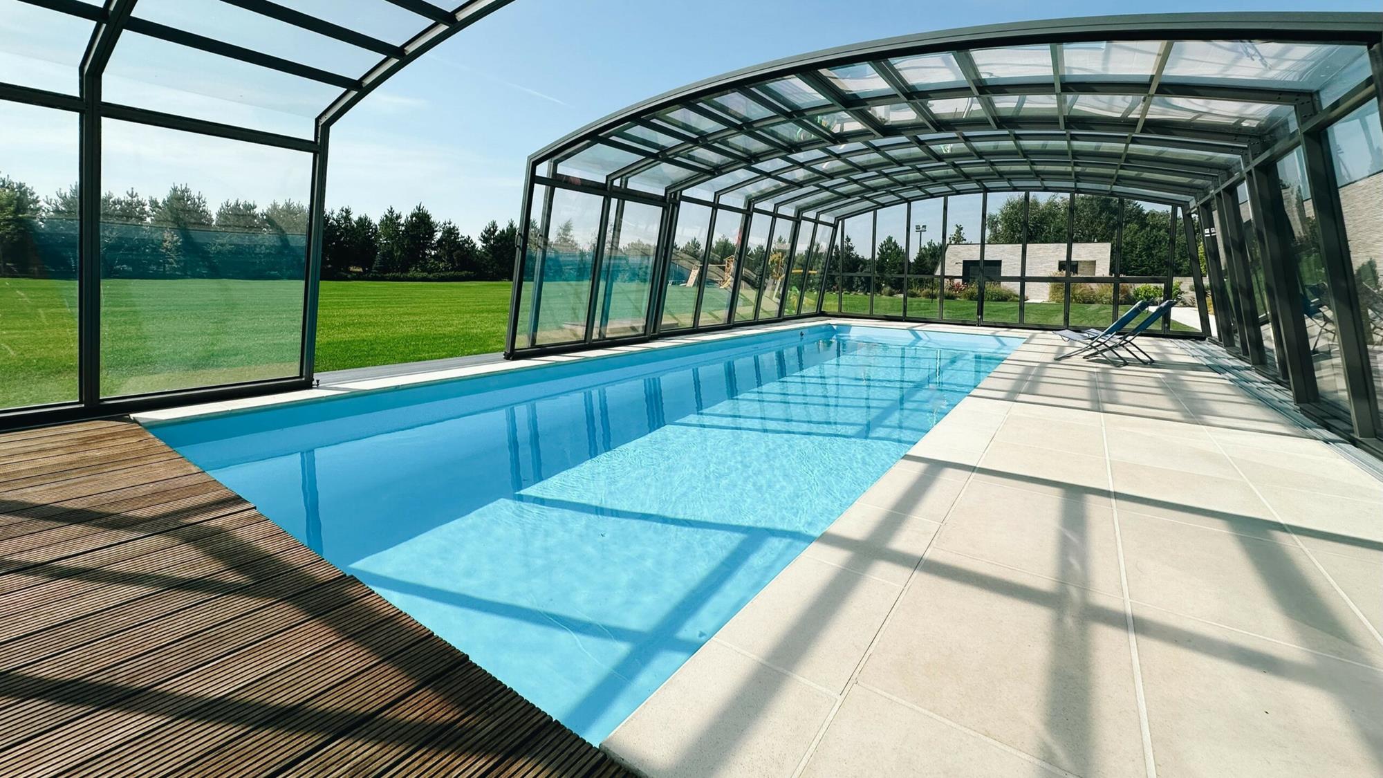 Glassfiberbasseng Bahama 11 11,10m x 3,75m x 1,50m