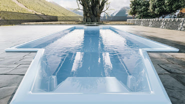 Glassfiberbasseng Grenada 700 7,00m x 3,00m x 1,52m