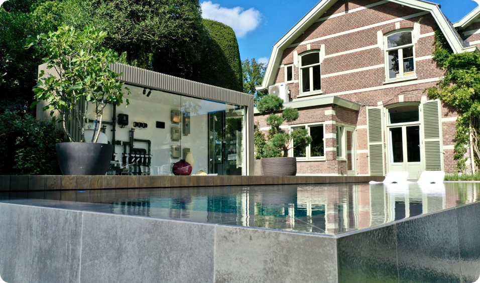Pooltime Exclusive 10/20 mm skimmer Overjordisk PP-basseng 4 x 12 x 1,5 m