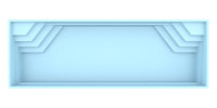 Glassfiberbasseng Jamaica 11,25m x 3,75m x 1,50m
