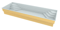 Glassfiberbasseng Jamaica 11,25m x 3,75m x 1,50m