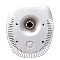 Vit Jetswim Brilix Elegance rökdetektor i plast med sensor och ventiler