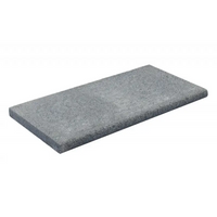 Grå rektangulär sten i Natura Kiruna Paket med klarblått poolvatten