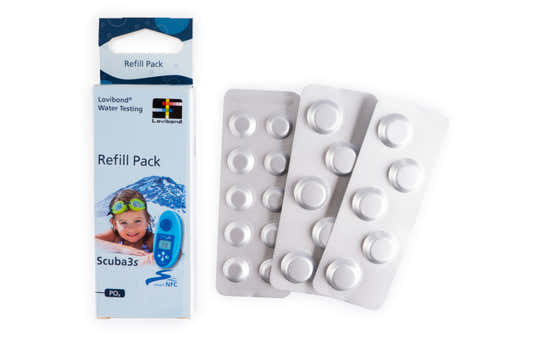 Testtabletter for fosfat, refillpakke 20 tabletter