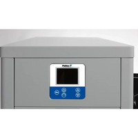 Pahlen Calidi ZP 13 grå industricentral med vitblå display