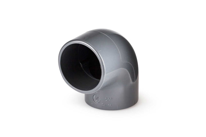 Vinkel PVC 90° Ø50, 24-pakning