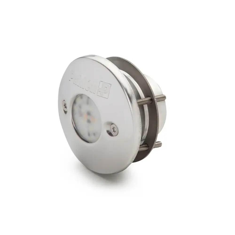 Pahlen Spotlight Marine LED i rostfritt syrafast stål, rund undervattensbelysning