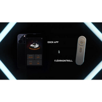 Xwarrior InverX X60 silver fjärrkontroll med rund knapp