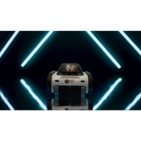 Xwarrior InverX X60 blå och svart robotisk poolrengörare