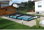 Bassengtak Special 3×6 klarplast, antrasitt