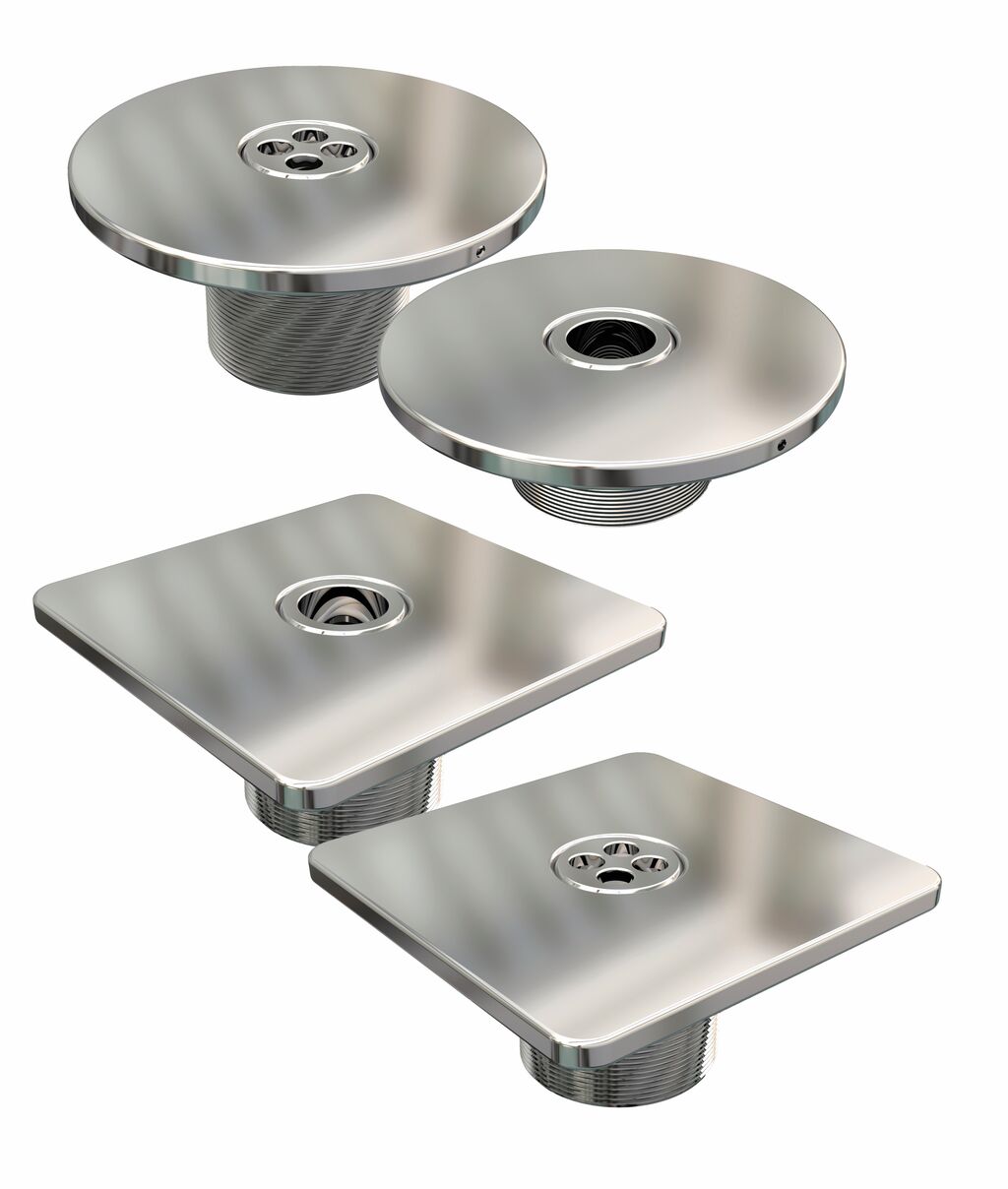AstralPool STYLE – innløpsdyse i rustfritt stål – produktbilde