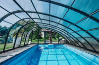 Glassfiberbasseng Trinidad 9,70m x 3,70m x 1,60m