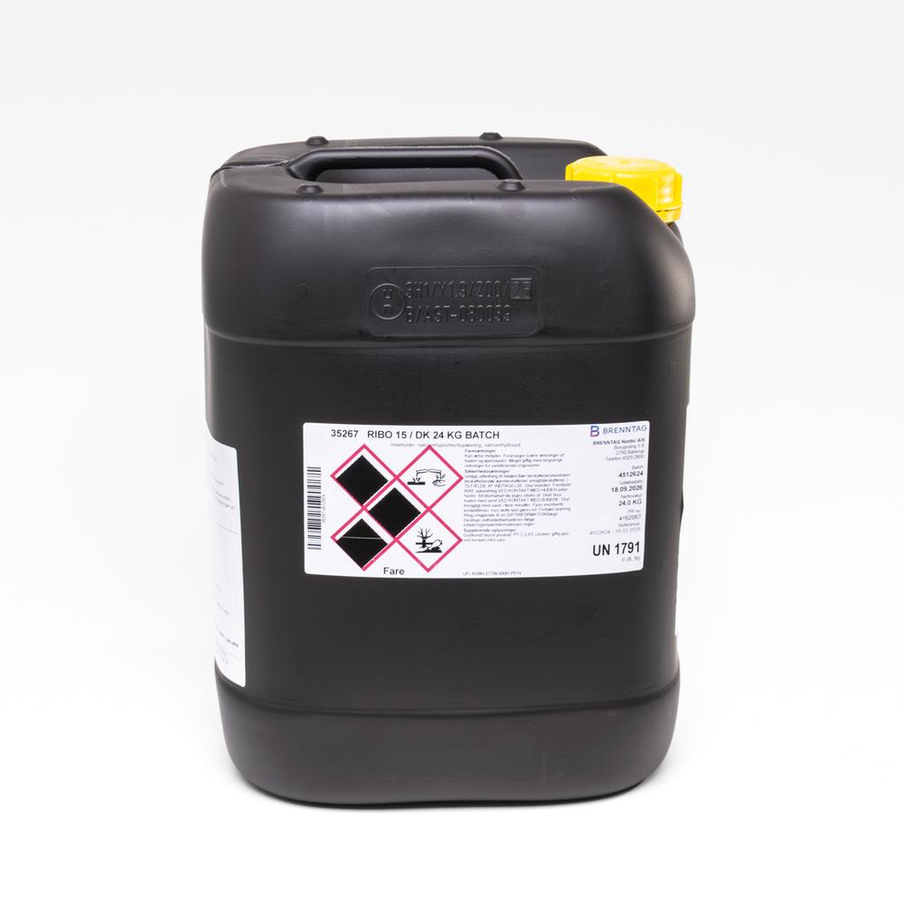 Flytande klor 15 %, 24 kg